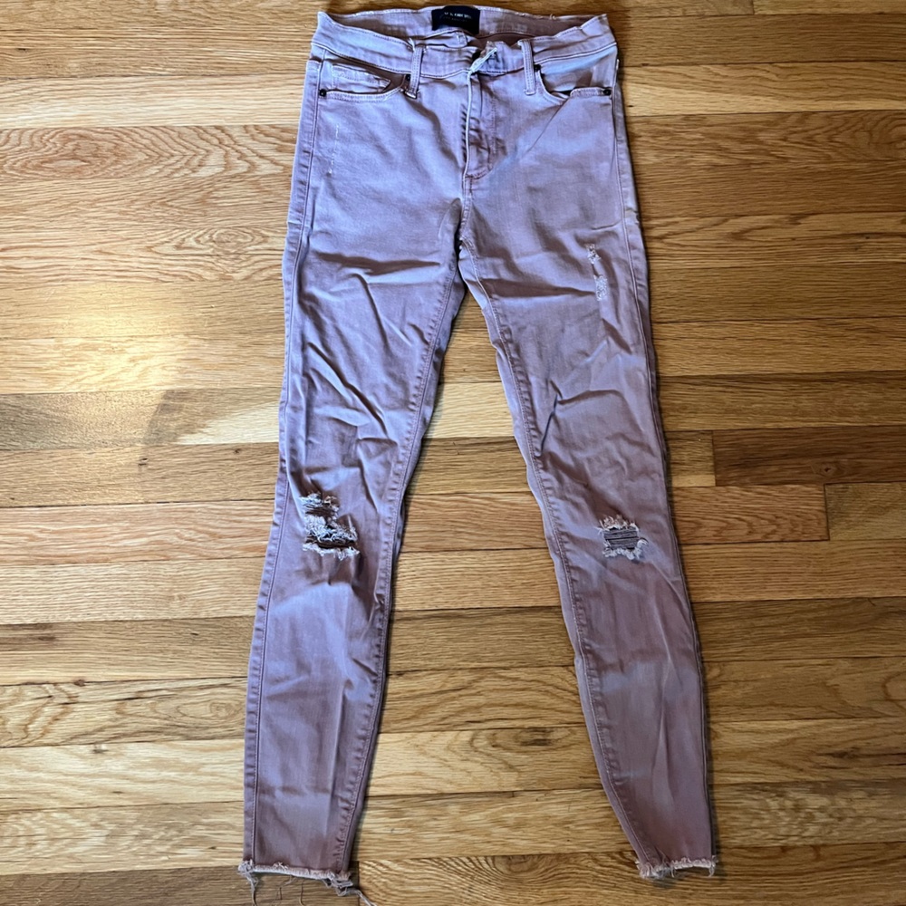 Black orchid mauve skinny jeans
